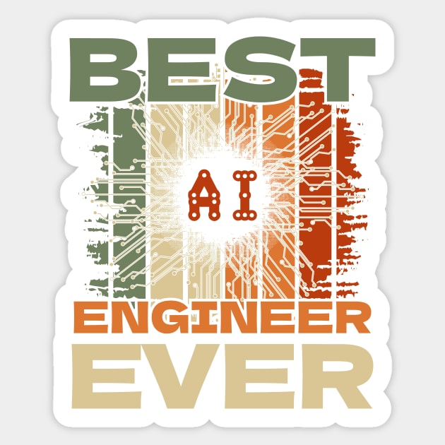 Best artificial intelligence engineer Sticker by HomeCoquette